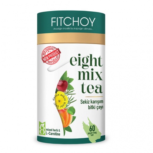 Fitchoy 8 Mix Detox Etkili Sekiz Karm Bitki ay 60 Adet 90gr